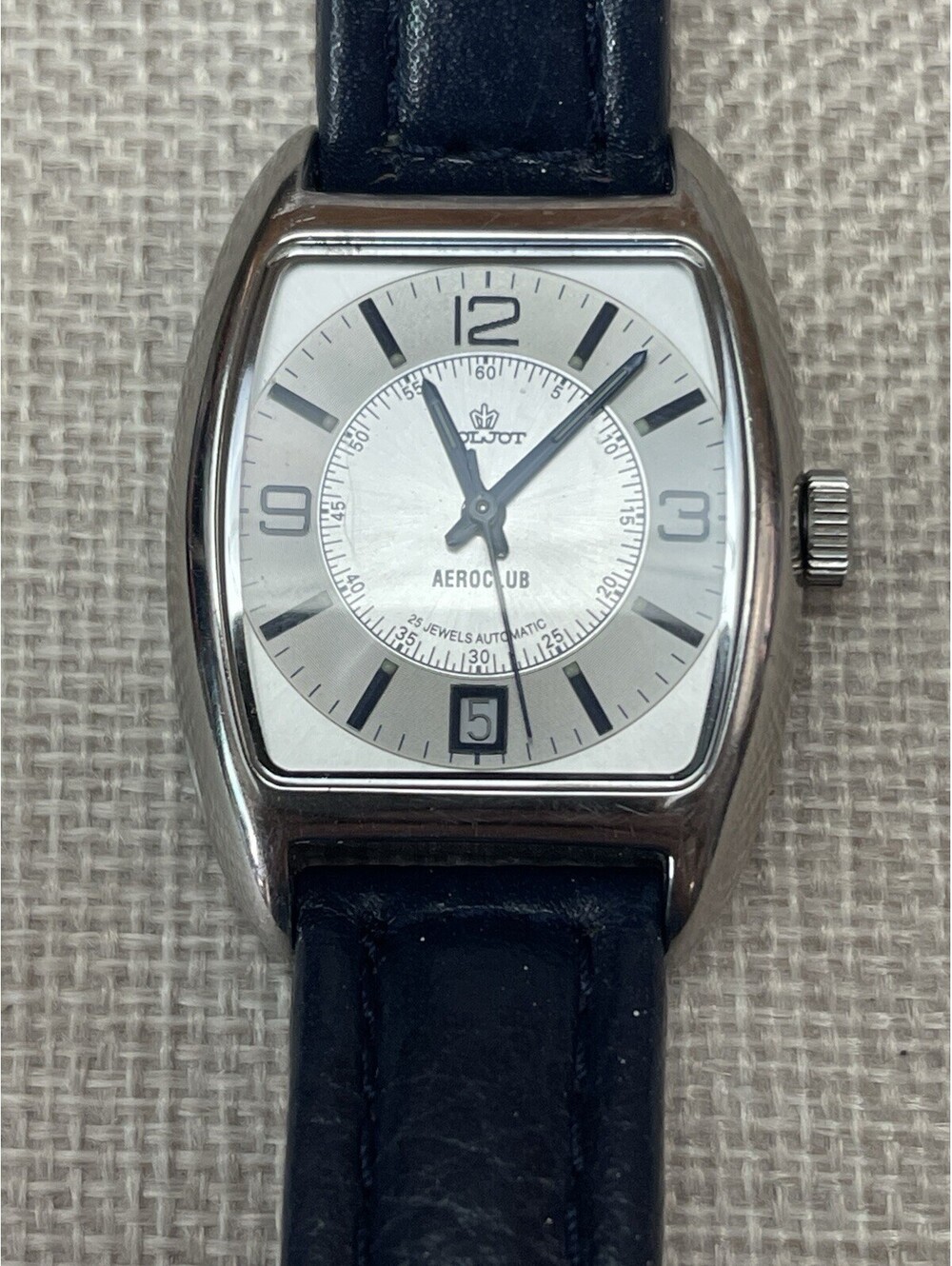 Mens Poljot Aeroclub 25 Jewels Automatic Wrist Russian Watch 54/500 Rare